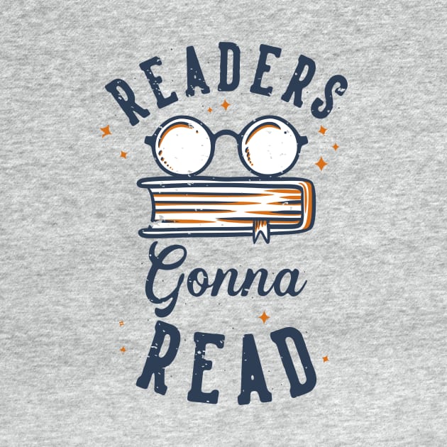 Vintage Readers Gonna Read // Funny Book Lover by SLAG_Creative